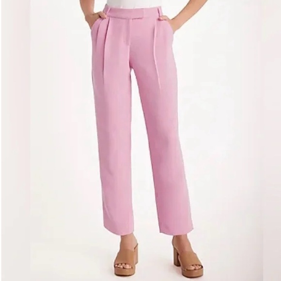 Express Pants - Elegant Pink Women's Pants